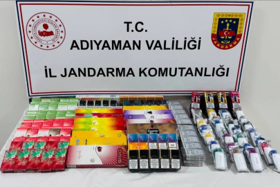 Adıyaman'da kaçak sigara operasyonu